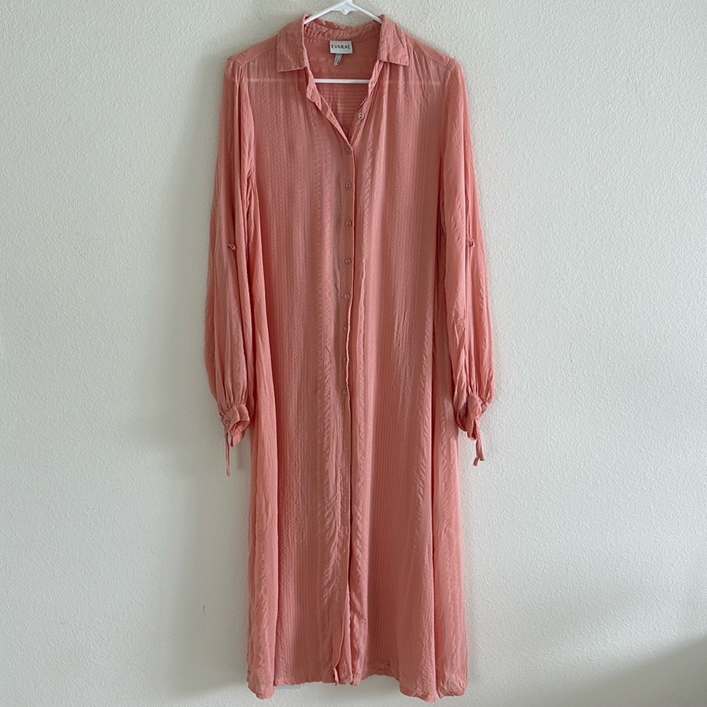 Evarae Button Down Midi dress